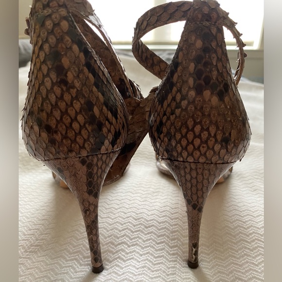 Alexandre Birman Clarita 75 Python sz 41 - Picture 2 of 7
